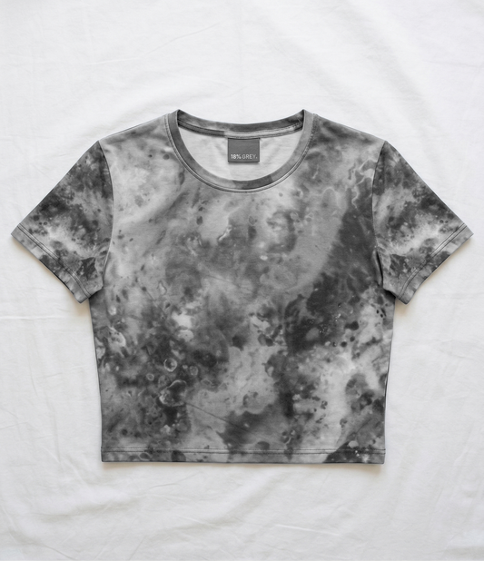 Women's baby t-shirt: Stone print