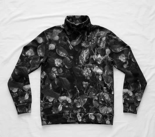 Men's roll neck: Hampstead print