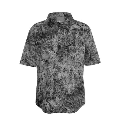 Hemp Tencel shirt: Branch print