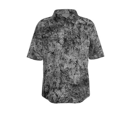 Hemp Tencel shirt: Branch print