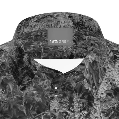 Hemp Tencel shirt: Branch print