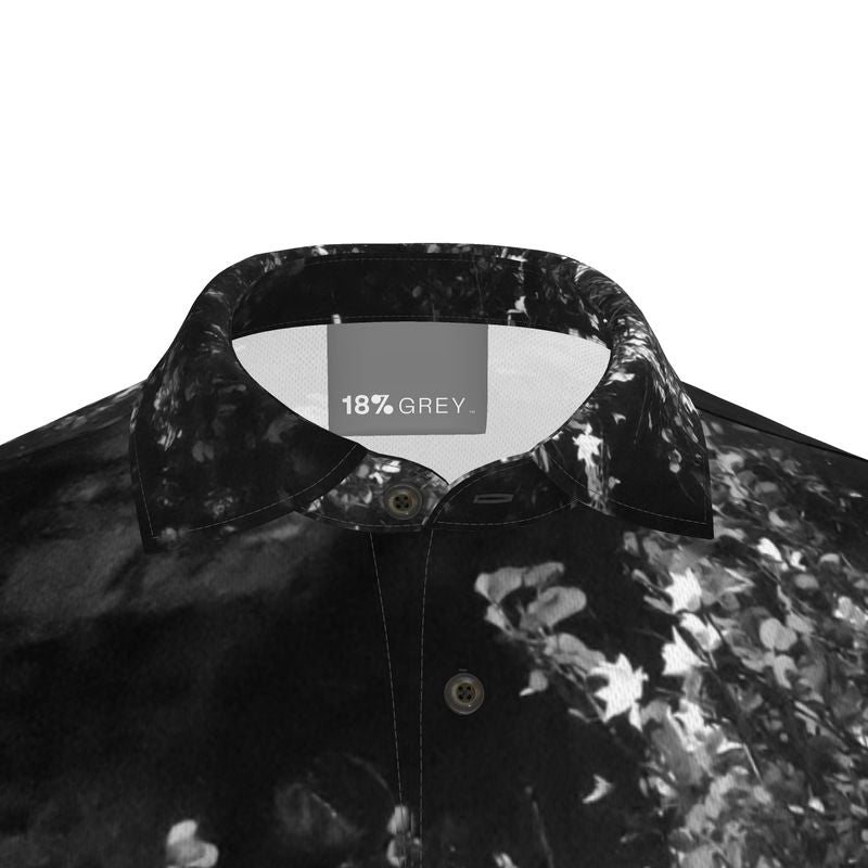 Men's polo shirt: Bloom print