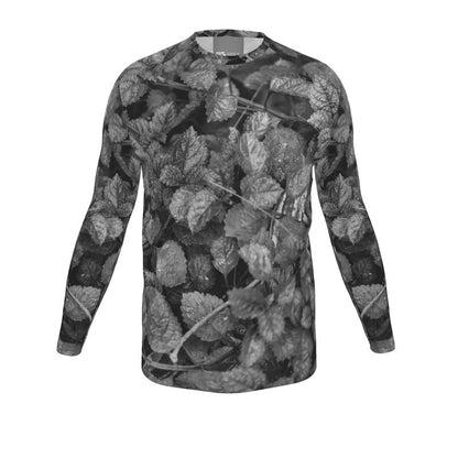Long sleeve t-shirt: Leaf print