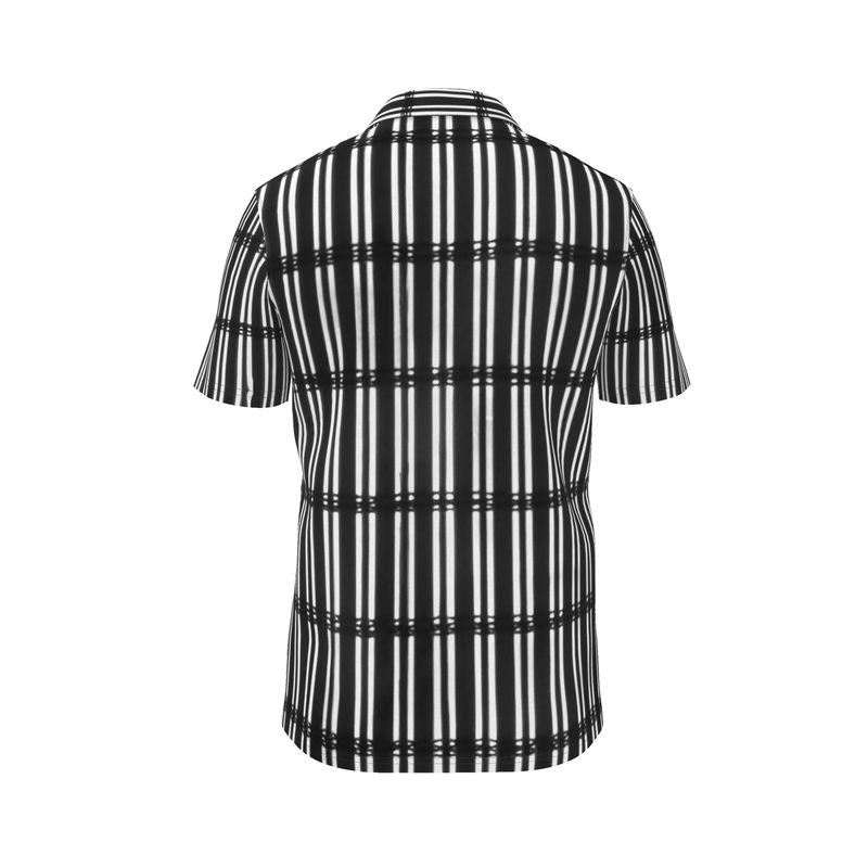 Men's polo shirt: Stripe print
