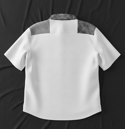 Men's Linen shirt: Roma print