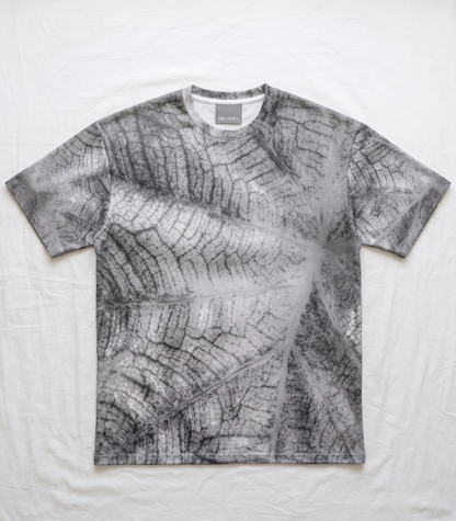 Mens oversized t-shirt: Venation print