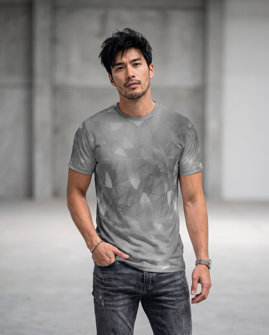 Mens t-shirt: Fractal print