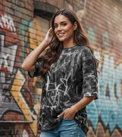 Women's oversized t-shirt: Brooklyn print