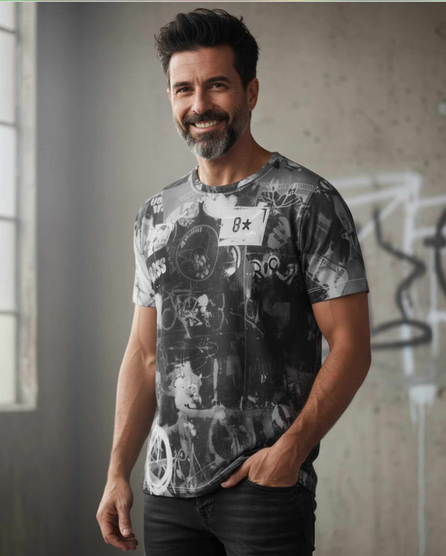 Unisex t-shirt: Graff print