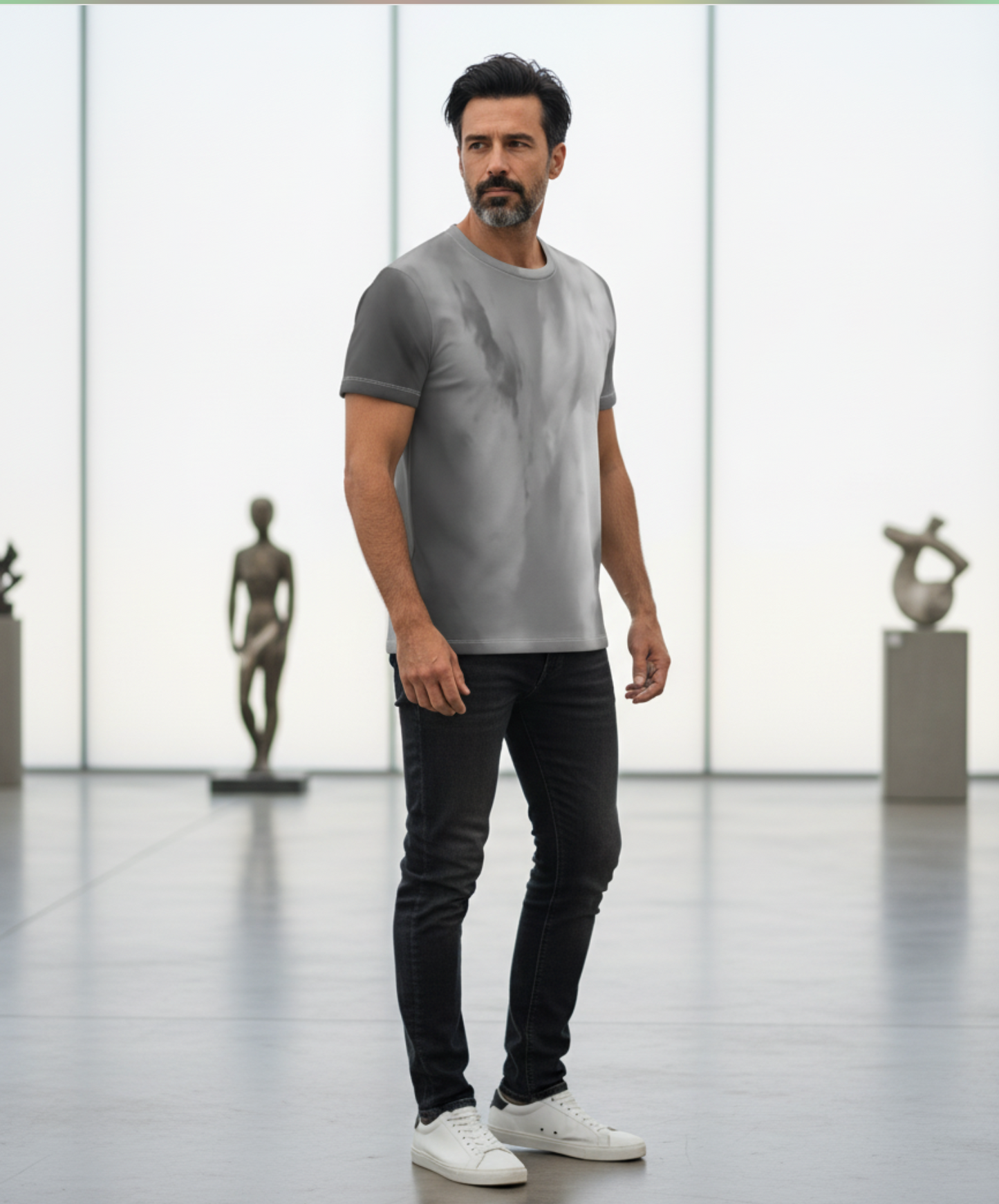 Unisex t-shirt: Sky print