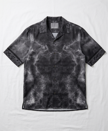 Silk revere shirt: Cabinet print