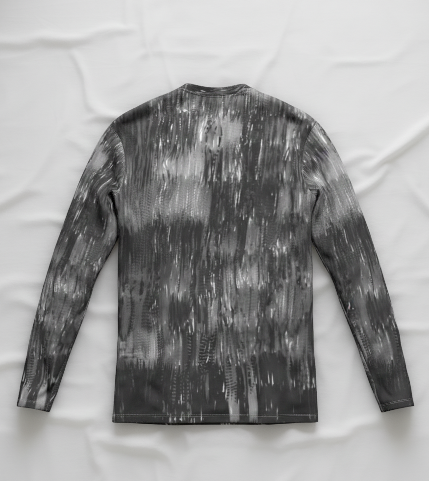 Long sleeve t-shirt: Brush print