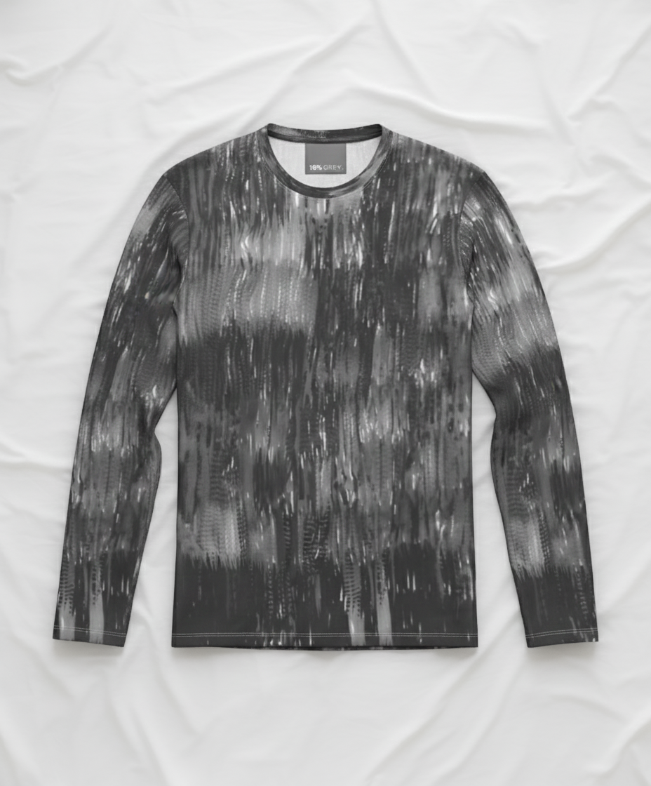 Long sleeve t-shirt: Brush print