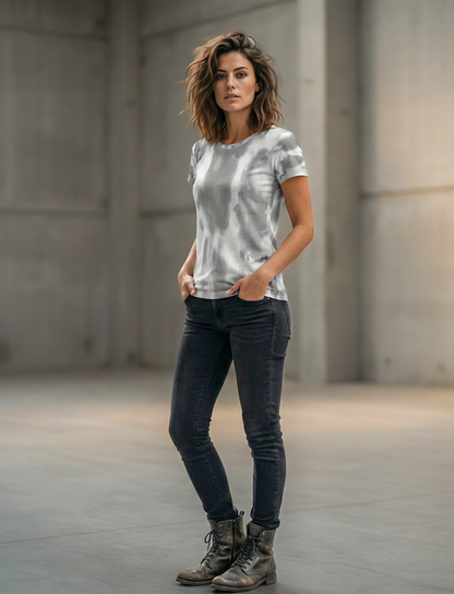 Womens t-shirt: Rustic print