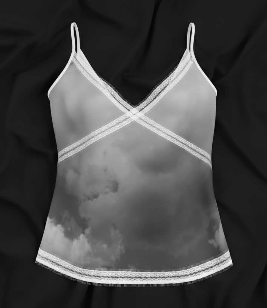 Cami top: Storm print