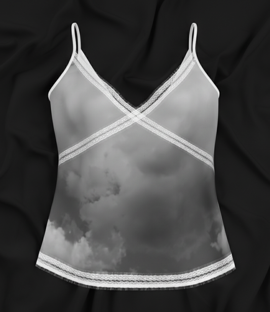 Cami top: Storm print