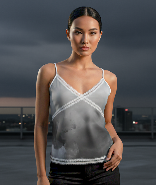 Cami top: Storm print