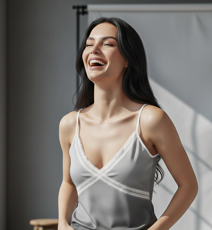 Cami top: Storm print