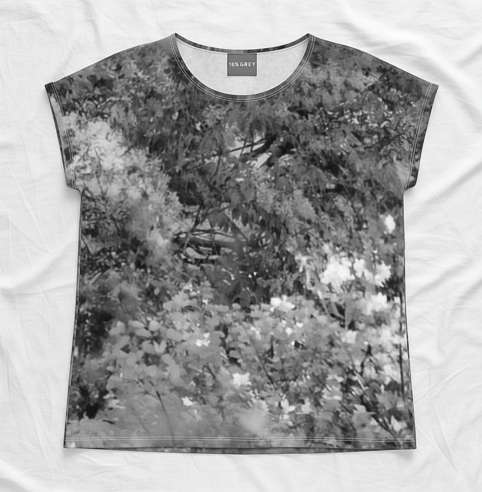 Cap sleeve t-shirt: Tonala print