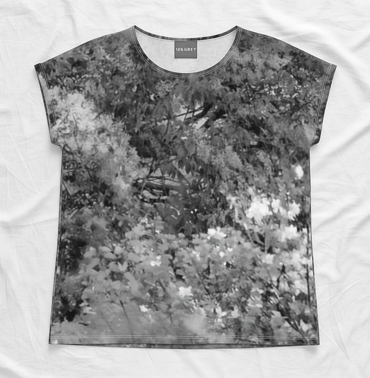 Cap sleeve t-shirt: Tonala print