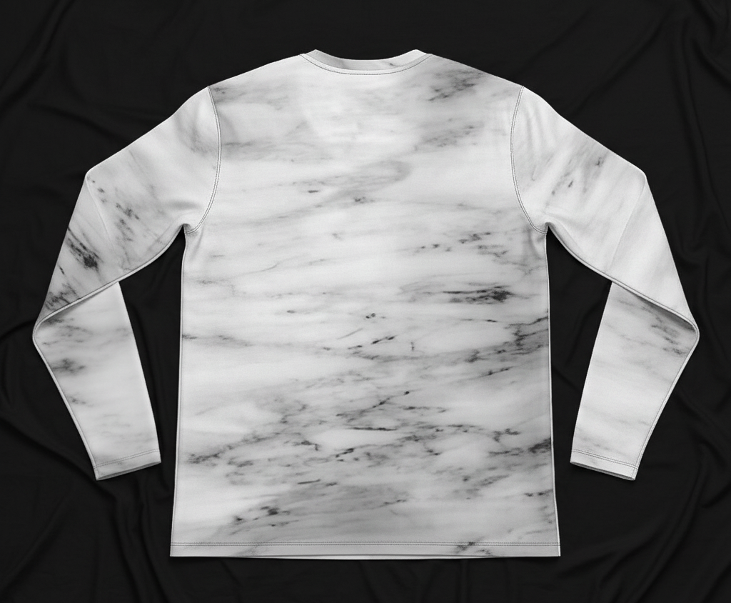 Long sleeve t-shirt: Carrara print