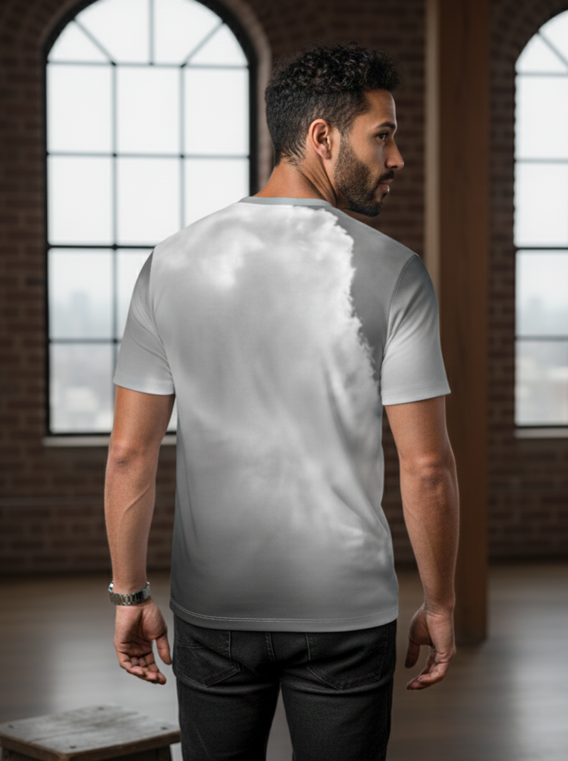 Men's t-shirt: Cloud print