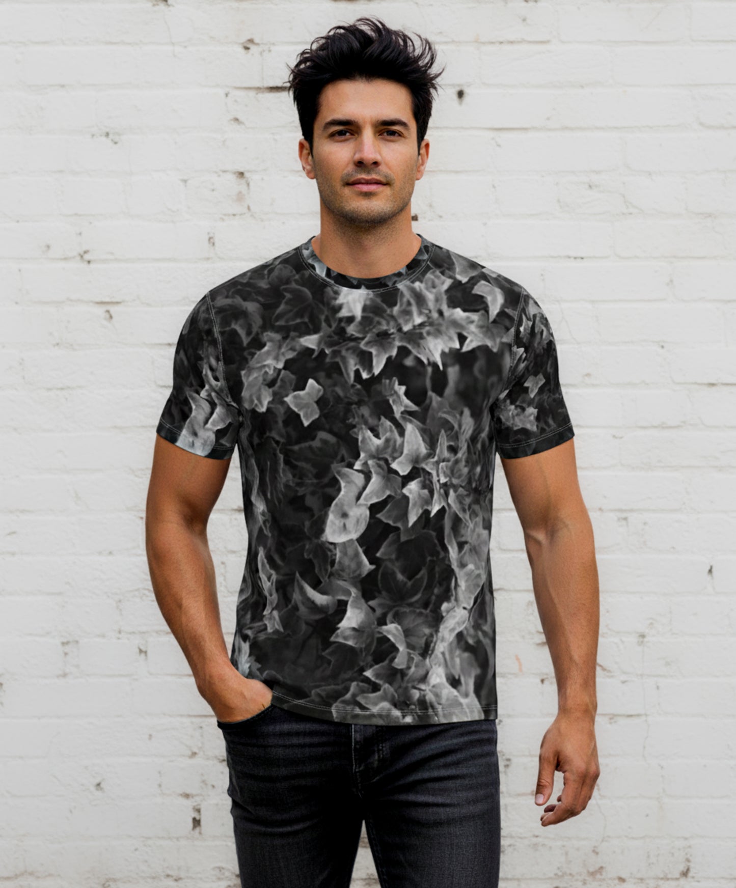 Men's t-shirt: Ivy print