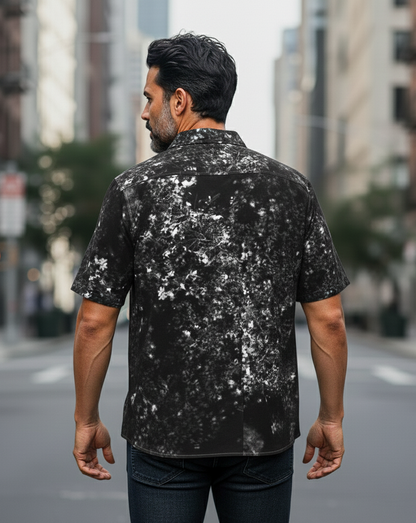 Organic cotton shirt: Bloom print