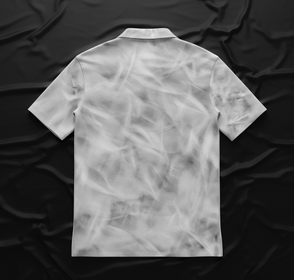 Men's polo shirt: Blur print