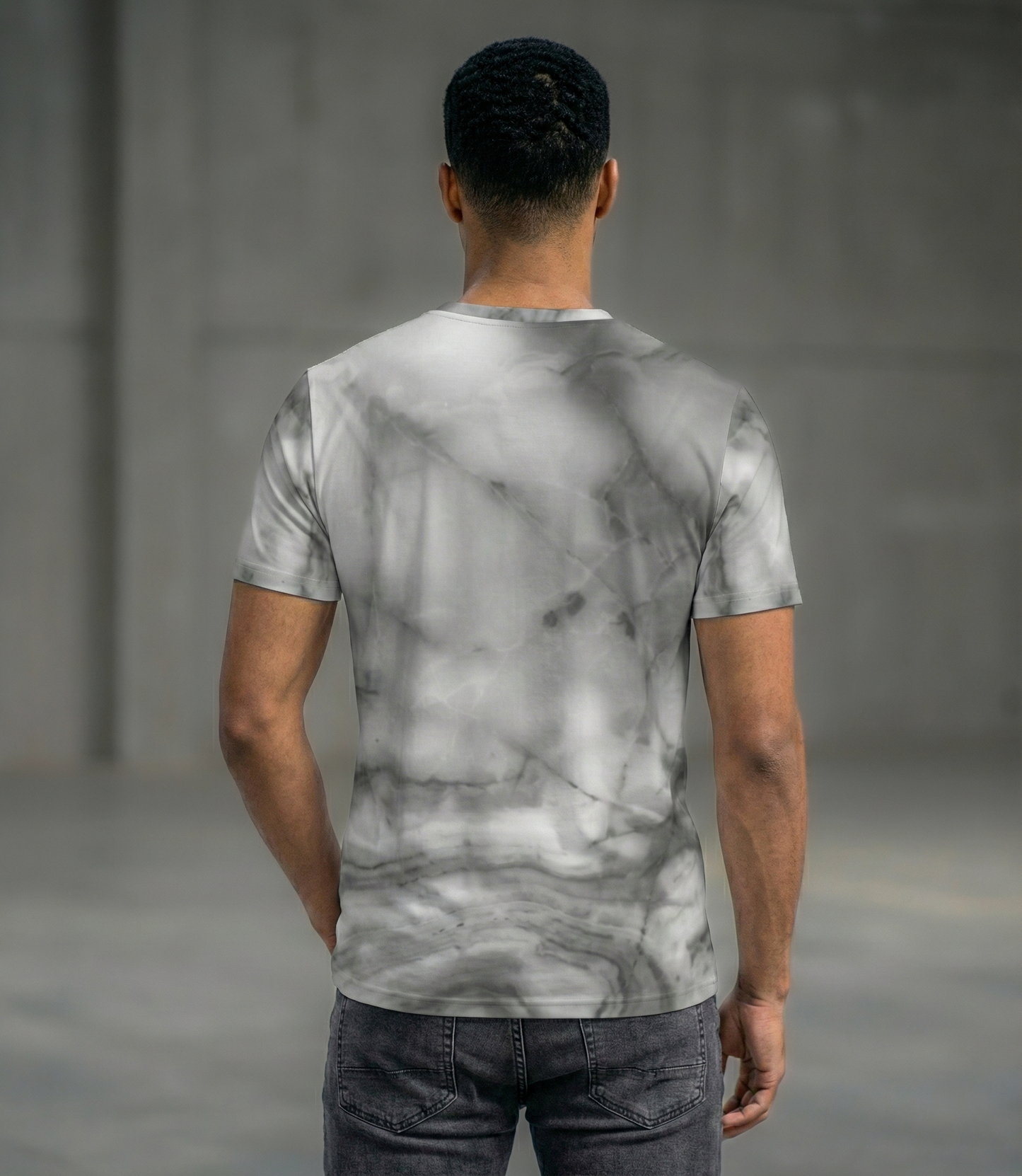Men's t-shirt: Marble print