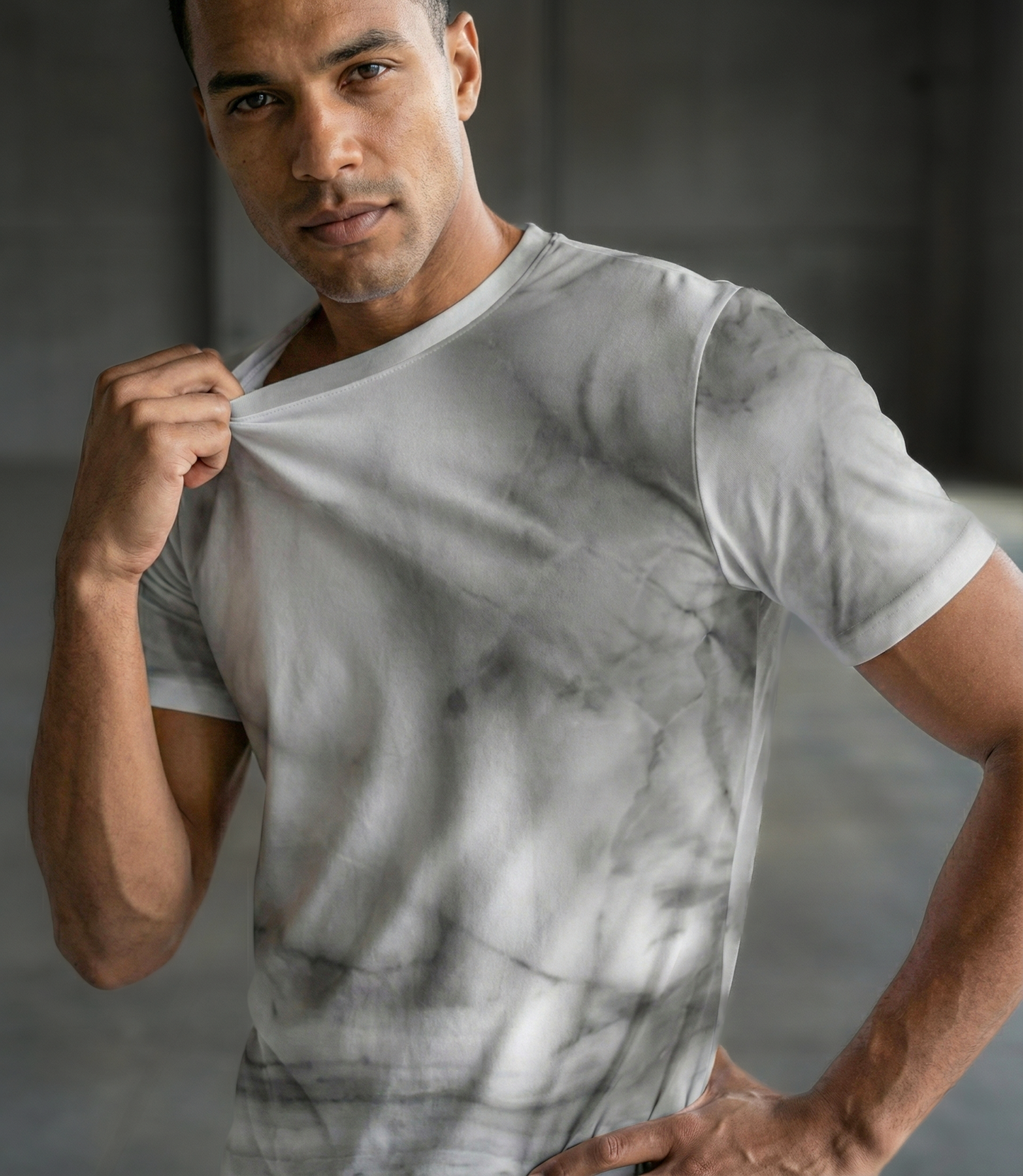 Men's t-shirt: Marble print