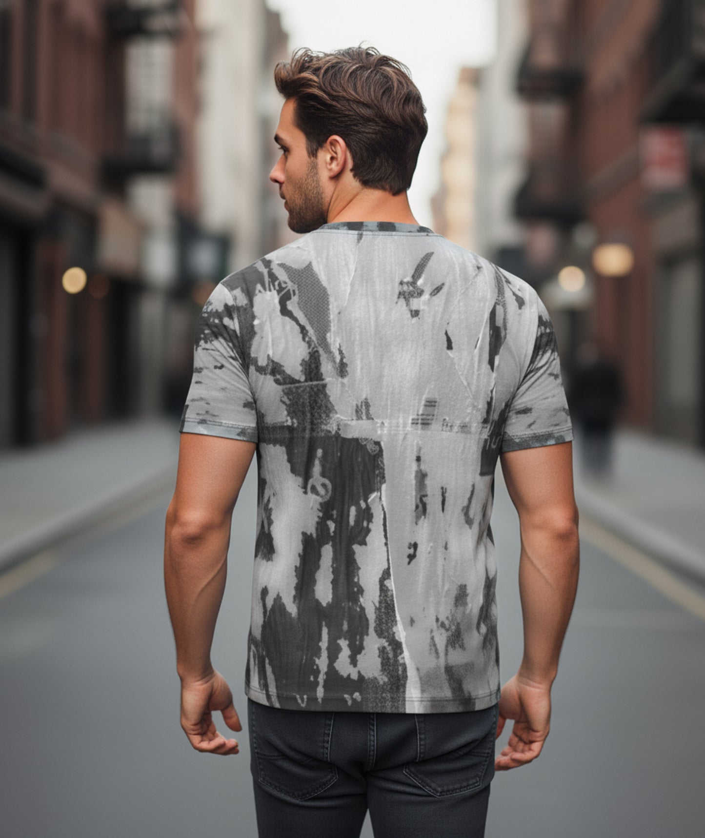 Men's t-shirt: Delancey print