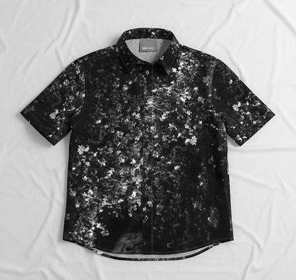 Organic cotton shirt: Bloom print