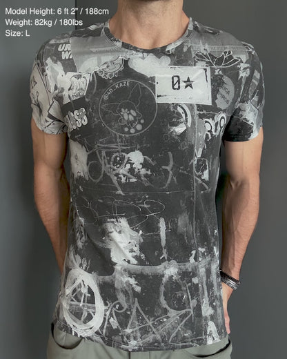 Unisex t-shirt: Graff print