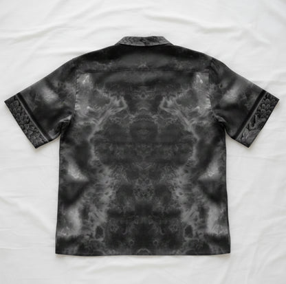 Silk revere shirt: Cabinet print