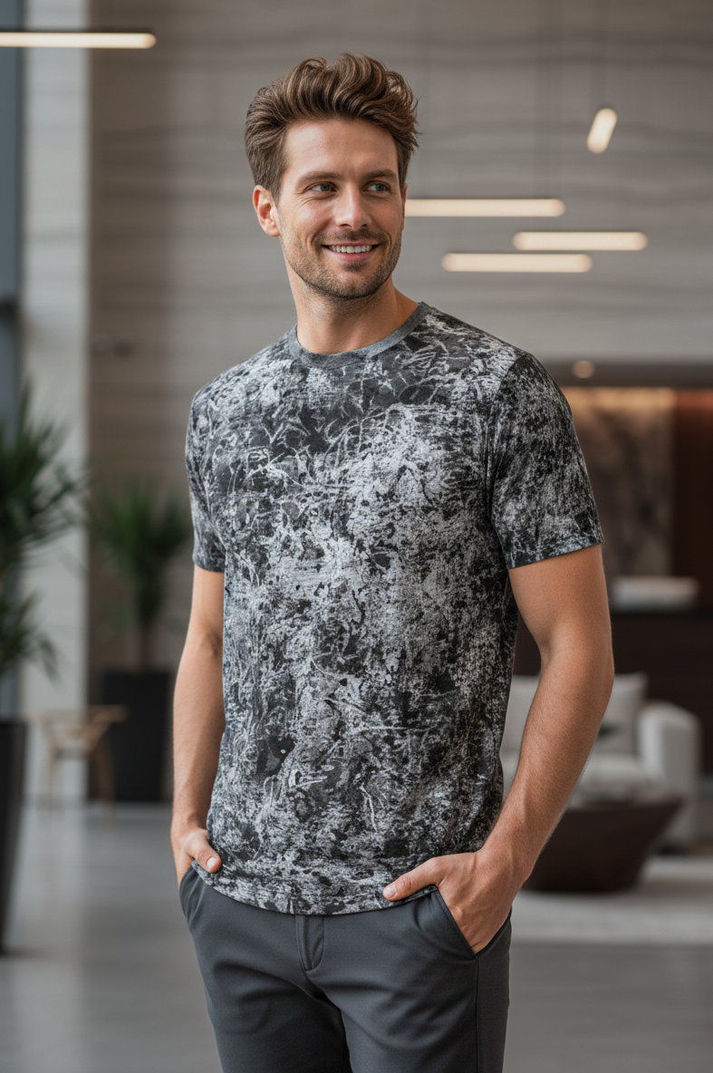 Men's t-shirt: Branch print