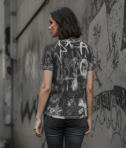 Unisex t-shirt: Graff print