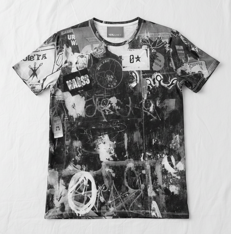 Unisex t-shirt: Graff print