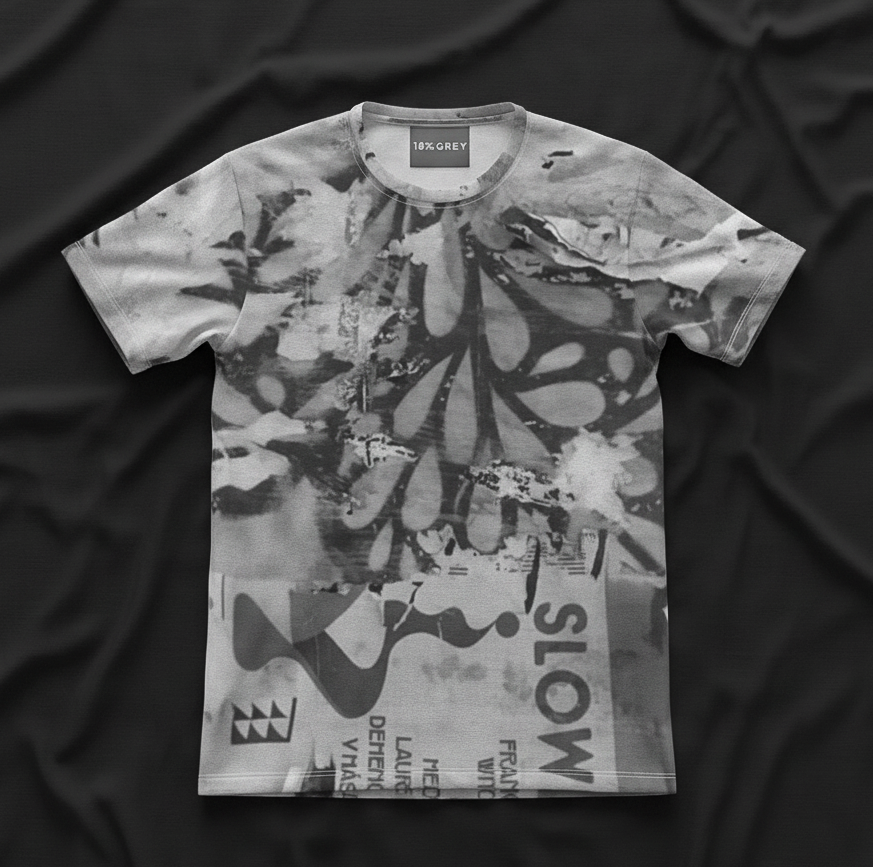 Unisex t-shirt: Torn print