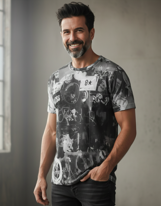 Unisex t-shirt: Graff print