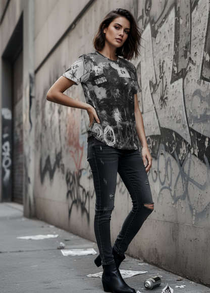 Unisex t-shirt: Graff print