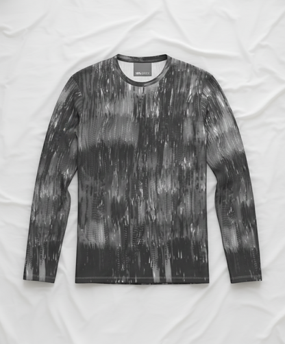 Unisex long sleeve t-shirt: Brush print