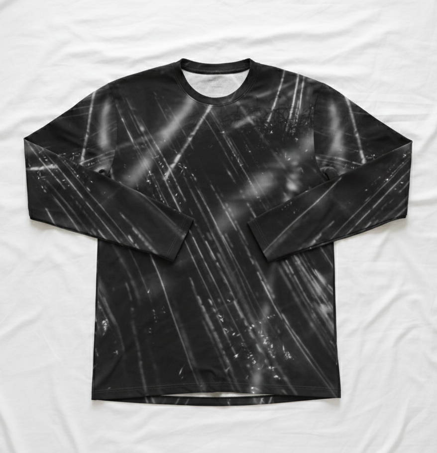 Unisex long sleeve t-shirt: Beam print