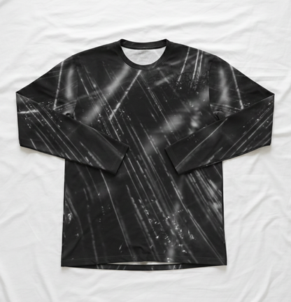 Unisex long sleeve t-shirt: Beam print