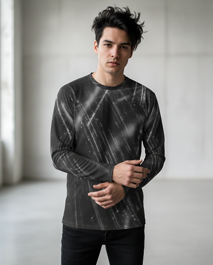 Unisex long sleeve t-shirt: Beam print