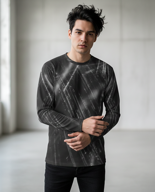 Unisex long sleeve t-shirt: Beam print