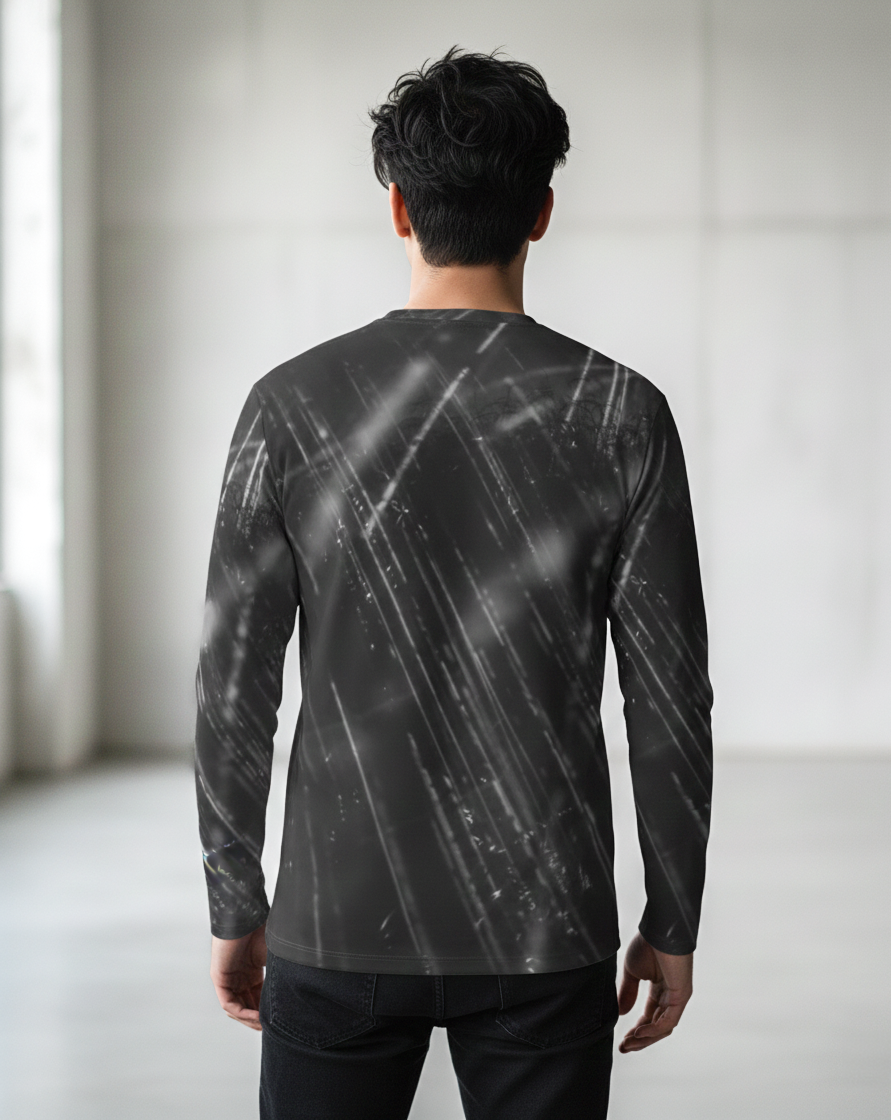 Unisex long sleeve t-shirt: Beam print