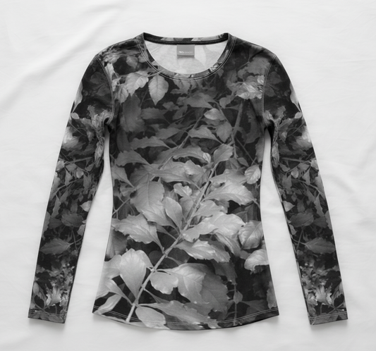 Women's long sleeve t-shirt: Vine print