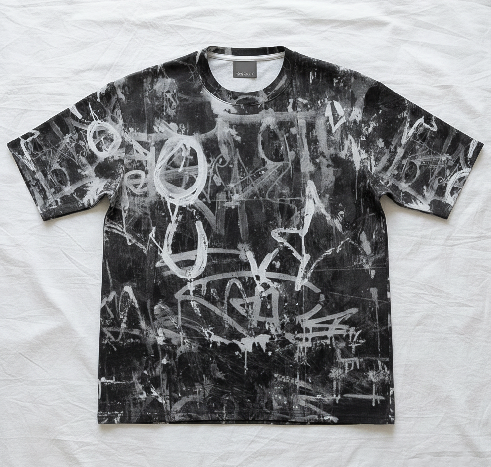 Womens oversized t-shirt: Brooklyn print